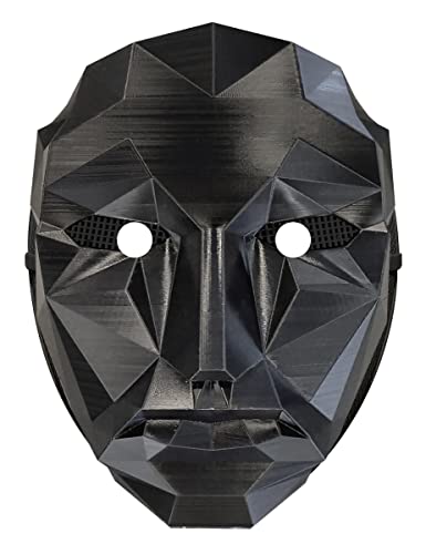 Squid Game Flat Cardboard Mask Halloween Fancy Dress Adult