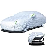 Thickened Full car Cover for Volkswagen Atlas Cross Sport Anti-Hail car Cover Outdoor Breathable