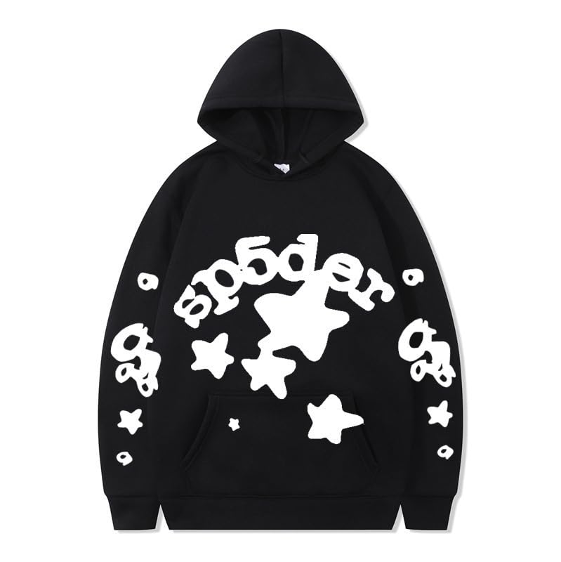 Y2K Pattern Zipper Hoodie Street Trendy Sweatshirt Neutral Hip Hop Casual Graffiti Printed Jacket