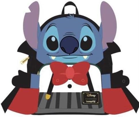 Loungefly Disney Vampire Stitch Bowtie 