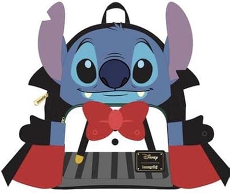 Loungefly Disney Vampire Stitch Bowtie 