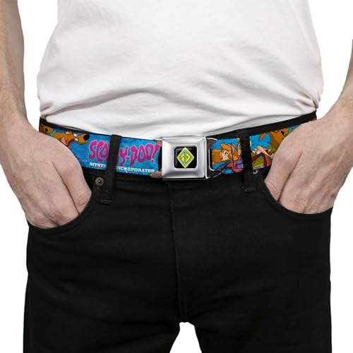 Scooby Doo - Cinturón para hombre con hebilla y ajuste resistente 3