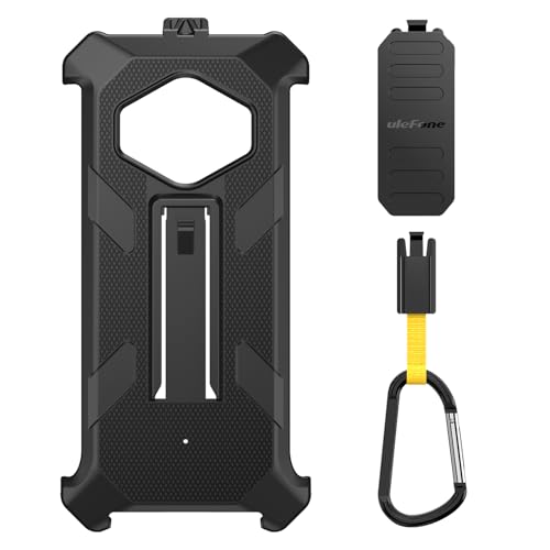 Ulefone RugKing 3 Pro Multifunctional Protective Case Original TPU Black Case RugKing 3 Pro with Back Clip Carabiner by Ulefone - Used condition - US$26.88