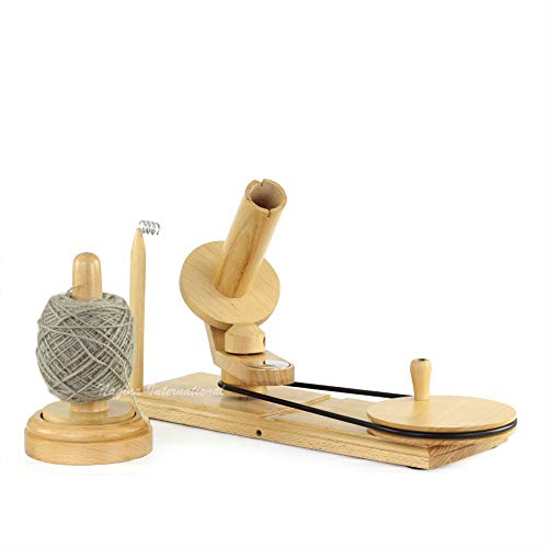 Hand Operated Premium Crafted Knitting & Crochet Ball Winder | Knitter's Gifts Center Pull Ball Winder | Nagina International #TOP4