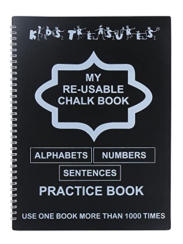 Image of My Reusable Chalk Book With Red&Blue Lines&Squares