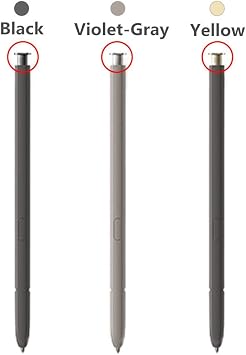 S24 Ultra S Pen for Samsung Galaxy S24 Ultra All Versions,Stylus Touch S Pen 0.7mm Pen Tips,4096 Levels of Pressure (Black)