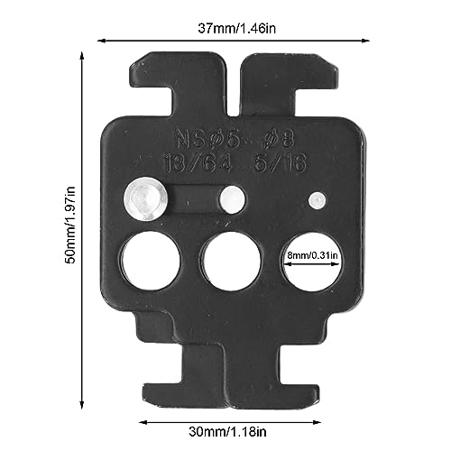 2 Pcs Circuit Breaker Lock,3 Hole A4 Snap On Breaker Lockout Device Steel Circuit Breaker Lock Suitable for Industrial Equipment