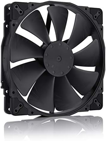 Noctua NF-A20 PWM chromax.black.swap, Premium Quiet Fan, 4-Pin (200x30mm, Black)