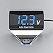 Carrfan Motociclo CC 10-150V Voltmetro Digitale Display a LED Impermeabile Tester Tester Batteria Moniter Gauge con Staffa
