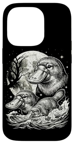 Platypus 90�N��X�^�C�� ���B���e�[�W ���I Y2K �J���m�n�V �O���t�B�b�N �X�}�z�P�[�X iPhone 14 Pro �p