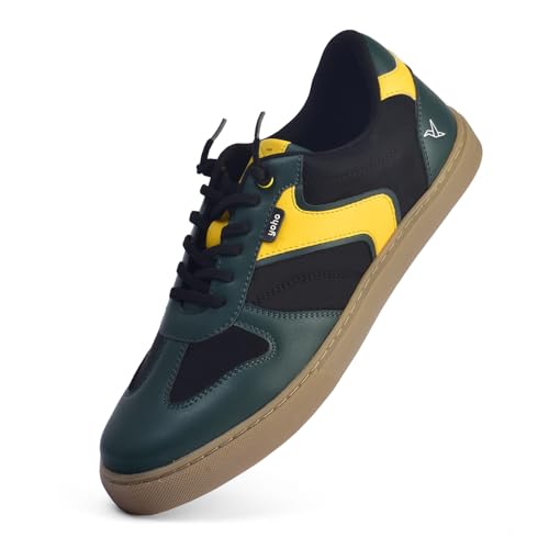 Image of YOHO Stride Men's Trendy Colour-Blocked Slip-On Sneakers (SoS)