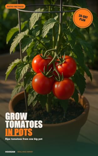 Grow Tomatoes in Pots: Pot size, watering, and support so fruit actually ripens