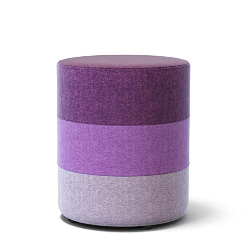 Tabourets ronds de vanité en lin de haute qualité pour chambre - 2
