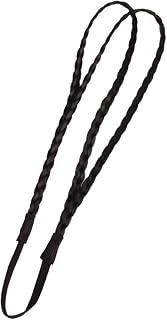 Diadema elástica trenzada de 2 capas para mujer, color negro