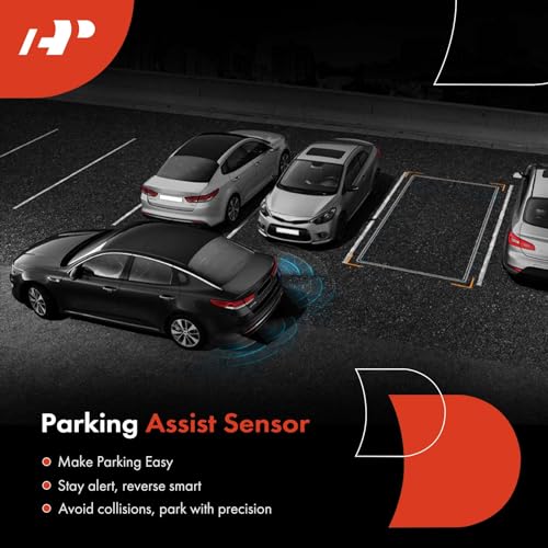 A-Premium PDC Reverse Backup Parking Aid Assist Sensor Compatible with Ford Models - F-150 F150 2015-2020, F-250/F-350/F-450/F-550 Super Duty 2015-2020, Replace# HC3Z15K859A