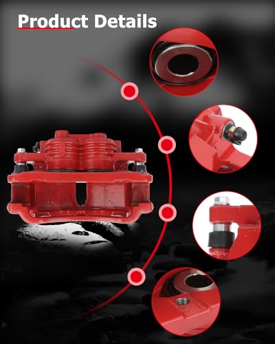 Image of cciyu Front Right Brake Caliper Assembly w /Bracket 18-B4722 1999 2000 2001 2002 For Ford For Mustang