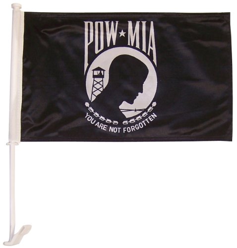 In the Breeze POW-MIA Car Flag (Model: 3806)