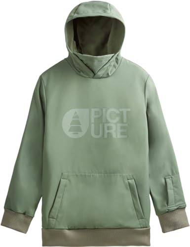 Picture M Parker Jacket Grün - Atmungsaktiver wasserabweisender Herren Softshell Pullover, Größe S - Farbe Laurel Wreath