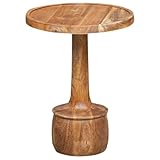 Fabriquées en bois de qualité supérieure, ces tables d'appoint offrent une surface de rangement stable et fiable pour vos objets de décoration ou boissons. La qualité fabriquée à la main garantit également une longue durée de vie et une durabilité au quotidien