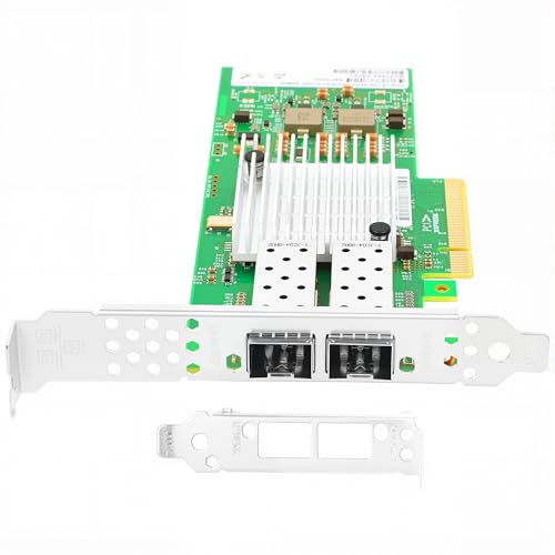 Image of Vogzone 10GbE NIC Card for Mellanox MCX312B-XCCT, PCIe 3.0 x8 10Gb Ethernet NIC with Mellanox ConnectX-3 Chipset, Dual SFP+ Network Card