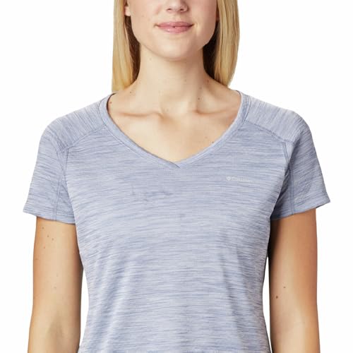 Image of Columbia Women's Solid Regular Fit Zero Rules Short Sleeve Shirt