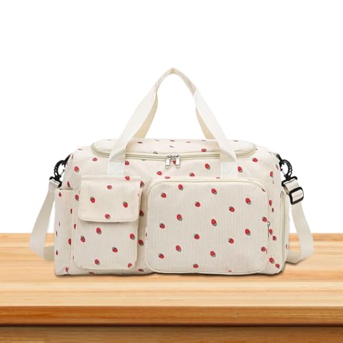 Sac de gym pour femme étanche de grande capacité avec compartiment à chaussures