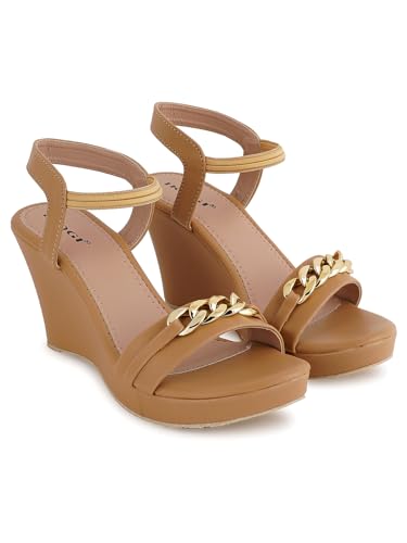 Image of IKAGI Comfortable High Heel Wedges Sandals For Women