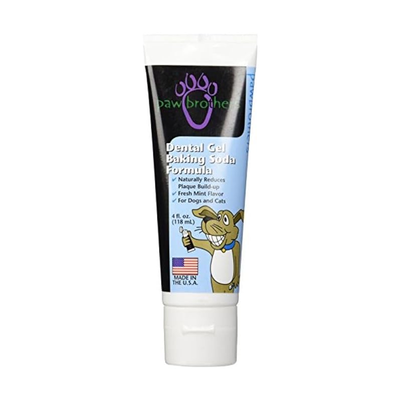 Gel Dental para Gatos e Cães com Bicarbonato e Sabor Menta RYAN'S PET SUPPLIES, 112 g