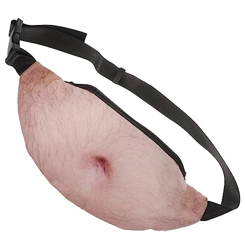 SOIMISS 1 Pieza Bolsa de Almacenamiento riñonera Adulto Hombre Divertido Novedad Divertida Bolsa Divertida Chico riñonera Running cangurera Mochila vientrefanny Bolsa telefónica PU