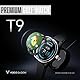 Voice Caddie T9 GOLF GPS Armbanduhr - SCHWARZ