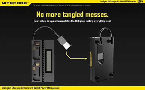 Nitecore Ugp4 Battery Charger For Gopro Hero 4/3 Batteries #TOP4