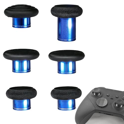 Image of 6 in 1 Metal Thumbsticks Replacement for Xbox Elite Series 2 Controllers, Thumbsticks for Elite Series 2 Core Controllers, Elite Series 2 Controller Replacement Thumbsticks,Blue