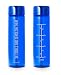 32 oz Inspirational Fitness Workout Sports Water Bottle with Time Marker | Measurements | Goal Marked Times For Measuring Your H2O Intake, BPA Free Non-toxic Tritan (goals blue blk)