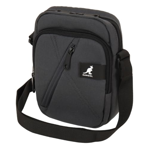 [カンゴール] ショルダーバッグ クロスエイト メンズ レディース 250-3041 Cross Eight Stealth ミニ 縦型 ポシェット 【11】 グレー