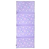 Wildkin Kids Vinyl Nap Mat – Foldable, Durable Rest Mat for Daycare & Preschool - Unicorn