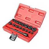 Das Set umfasst 17 Teile Universal Kupplungszentrierwerkzeug 17-tlg, Zentriersatz Zentrierdorn Zentrierwerkzeug Set