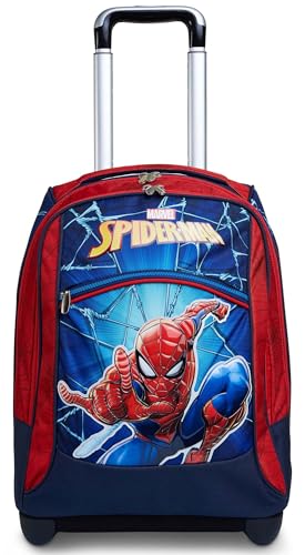 Spiderman Miglior Cavalcabile Valigia Bimbo Trolley Spider-Man