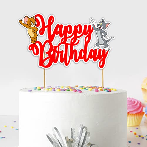 Seyal® Tom & Jery Happy Birthday Cake Topper #TOP5