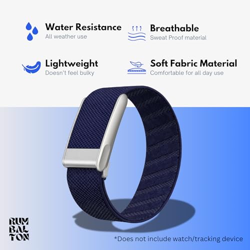 Image of Nylon Strap Compatible with Whoop 5.0 Band Strap - Durable, Adjustable Fitness Tracker Strap | Breathable, Comfortable Bands for Workout, Sleep, and Health Monitoring (Device Not Included)