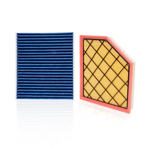 Image of Cabin & Engine Air Filter Fit for CADILLAC CT4 2.0L /2.7L(2026-2020), CT5 2.0L(2026-2020) Activated Carbon Cabin Filter Replacement CF11966 84498926 Car Accessories