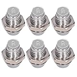 Gonetre LED Holders LED Bezel Holder LED Base Brass Chrome Plated Durable Lightweight Portable 3mm LED Holders for Electronic Instruments Industrial Equipment Ships RVs 100PCS