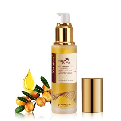 Karseell Moroccan Argan Oil for Hair Healing Cold Pressed Weightless