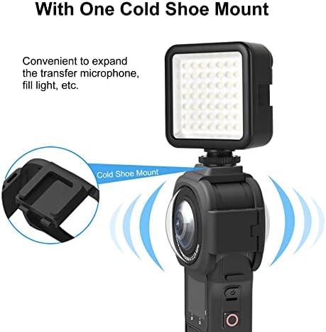 PULUZ Lens Guard Protective Cover Cage for Insta360 ONE RS 1-Inch 360 Edition, with Cold Shop Lens Protector Cage for RS 1-Inch 360 Edition