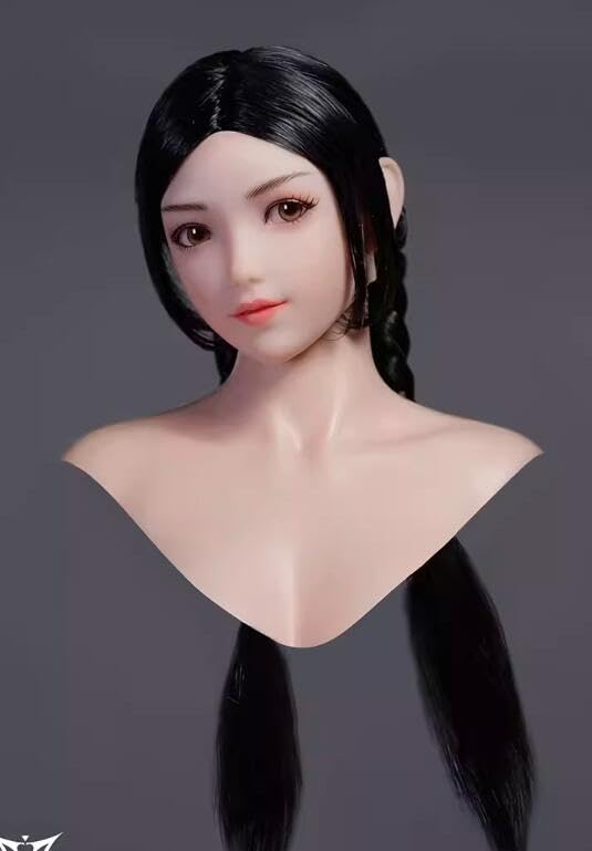 【作業姉さん】1/6　シームレス素体 　白肌 アジア女性ヘッド付き【眼球調整可】 作業姉さん】1/6 シームレス素体 白肌 アジア女性ヘッド付き