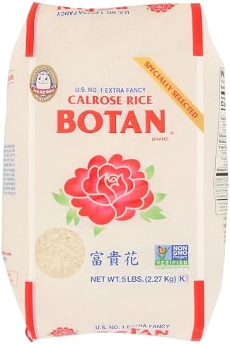 Botan Calrose, Rice Calrose Extra Fancy, 80 Ounce