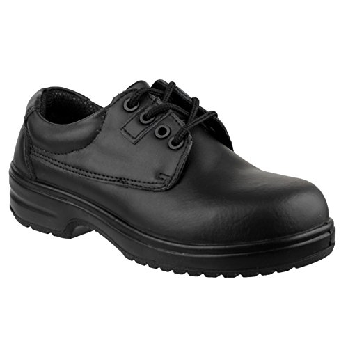 Chaussure de sécurité Amblers Safety FS121C en cuir noir sans métal