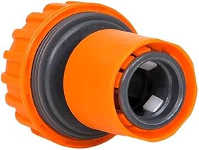 HOKIPO 1 Inch Plastic Garden Water Hose Quick Connector - Pack of 1 (NEW-AR-3713)
