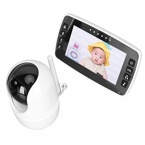 Monitor de bebê 4,3 Polegadas Tela LCD 2,4G Controle Remoto Pan Tilt Zoom Câmera de bebê para Casa (