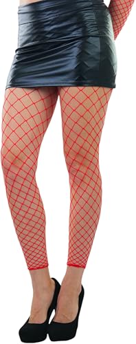 Image of ToBeInStyle Women's Spandex Multi Net Fishnet Set Rave Novelty Party Crop Top & Tights