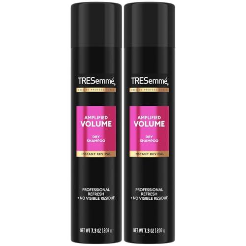 TRESemm Dry Shampoo Spray Volume Clean 2-Pack Refreshes & Absorbs Warm Petals 7.3 Oz Ea